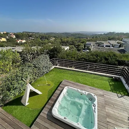 Maison D'artiste Vue Mer&jacuzzi * Vallauris